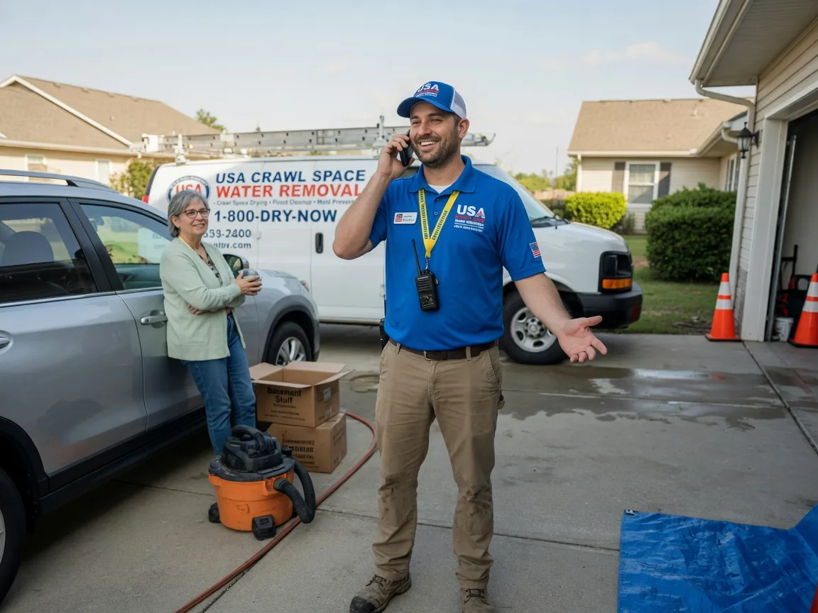 Crawl Space Water Removal Halbur, IA FAQs